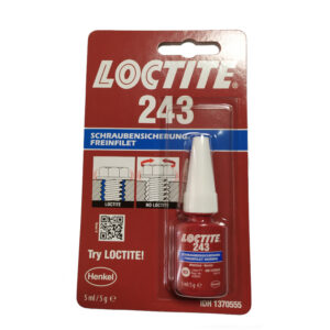 Loctite 243 - niebieski klej do gwintów - średni
