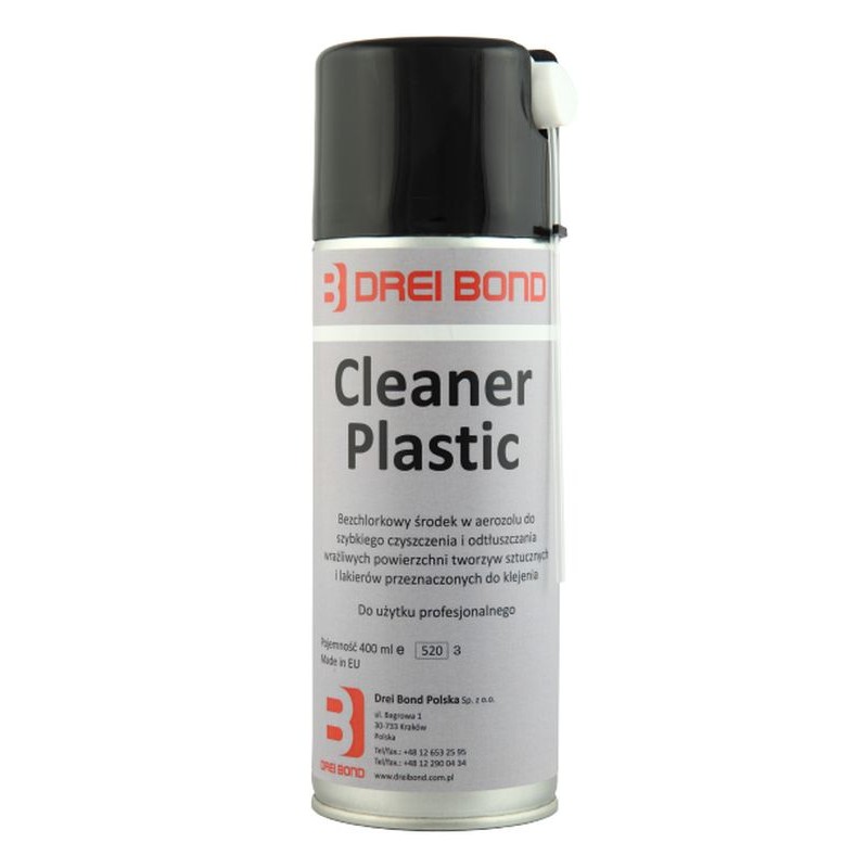 drei bond cleaner plastic odtluszczacz 400ml spray do tworzyw